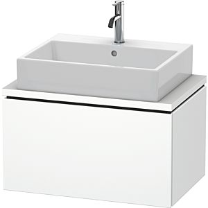 Duravit L-Cube vanity unit LC580101818 72 x 47.7 cm, matt white, for console, 2000 pull-out
