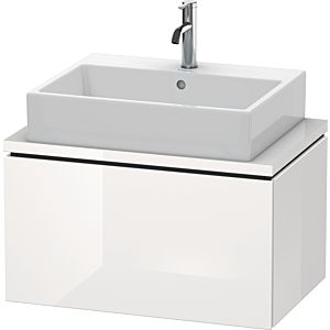 Duravit L-Cube vanity unit LC580102222 72 x 47.7 cm, white high gloss, for console, 2000 pull-out