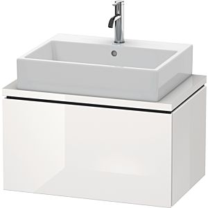 Duravit L-Cube vanity unit LC580108585 72 x 47.7 cm, white high gloss, for console, 2000 pull-out