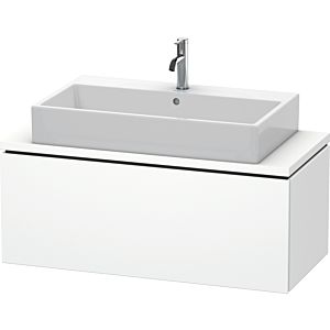 Duravit L-Cube vanity unit LC580401818 102 x 47.7 cm, matt white, for console, 2000 pull-out
