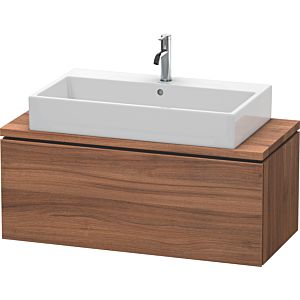 L-Cube Duravit vasque LC580407979 102 x 47,7 cm, noyer naturel, pour console, coulissant 2000