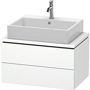 Duravit L-Cube vanity unit LC580601818 72 x 47.7 cm, matt white, for console, 2 drawers
