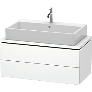 Duravit L-Cube vanity unit LC580801818 92 x 47.7 cm, matt white, for console, 2 drawers