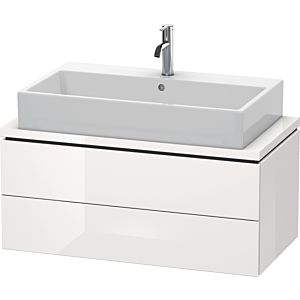 Duravit L-Cube vanity unit LC580802222 92 x 47.7 cm, white high gloss, for console, 2 drawers
