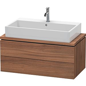 Duravit L-Cube vanity unit LC580807979 92 x 47.7 cm, natural walnut, for console, 2 drawers