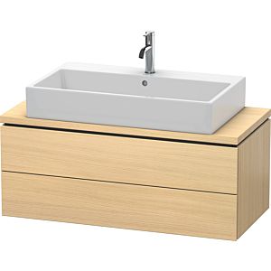 Duravit L-Cube Waschtisch-Unterschrank LC580907171 102 x 47,7 cm, mediterane eiche, für Konsole, 2 Schubkästen