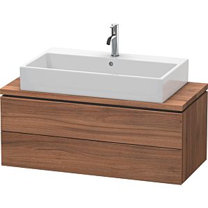 Duravit L-Cube vanity unit LC580907979 102 x 47.7 cm, natural walnut, for console, 2 drawers