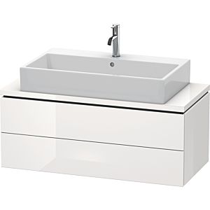 Duravit L-Cube vanity unit LC580908585 102 x 47.7 cm, white high gloss, for console, 2 drawers