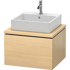 L-Cube Duravit vasque LC581007171 62 x 54,7 cm, chêne méditerranéen, pour console, 1 coulissant