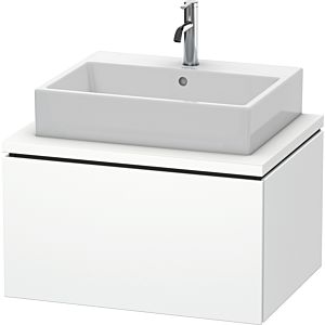 Duravit L-Cube vanity unit LC581101818 72 x 54.7 cm, matt white, for console, 1 pull-out