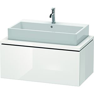 Duravit L-Cube vanity unit LC581302222 92 x 54.7 cm, white high gloss, for console, 1 pull-out