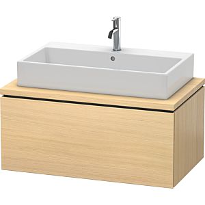 L-Cube Duravit vasque LC581307171 92 x 54,7 cm, chêne méditerranéen, pour console, 1 coulissant