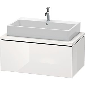 Duravit L-Cube vanity unit LC581308585 92 x 54.7 cm, white high gloss, for console, 1 pull-out