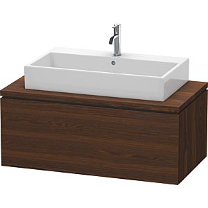 Duravit L-Cube Waschtisch-Unterschrank LC581406969 102 x 54,7 cm, nussbaum gebürstet, für Konsole, 1Auszug
