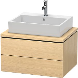 L-Cube Duravit vasque LC581607171 72 x 54,7 cm, chêne méditerranéen, pour console, 2 tiroirs