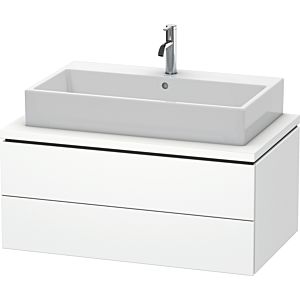 Duravit L-Cube Waschtisch-Unterschrank LC581801818 92 x 54,7 cm, weiß matt, für Konsole, 2 Schubkästen