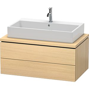 Duravit L-Cube vanity unit LC581807171 92 x 54.7 cm, Mediterranean oak, for console, 2 drawers