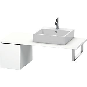 Duravit L-Cube Unterschrank LC583001818 32 x 54,7 cm, weiß matt, für Konsole, 1 Auszug