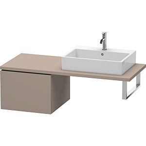 Duravit L-Cube base cabinet LC583204343 52 x 54.7 cm, basalt matt, for console, 2000 pull-out