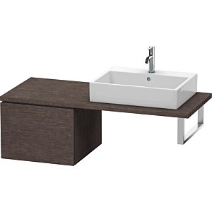Duravit L-Cube meuble bas LC583207272 52 x 54,7 cm, chêne foncé brossé, pour console, coulissant 2000