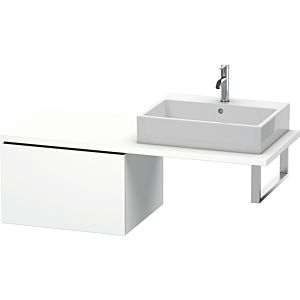Duravit L-Cube Unterschrank LC583301818 62 x 54,7 cm, weiß matt, für Konsole, 1 Auszug