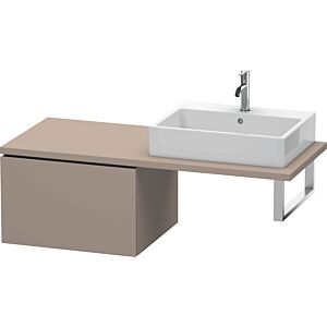Duravit L-Cube meuble bas LC583304343 62 x 54,7 cm, basalte mat, pour console, 2000 coulissant