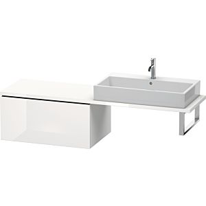 Duravit L-Cube base cabinet LC583408585 82 x 54.7 cm, white high gloss, for console, 2000 pull-out