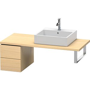 Duravit L-Cube Unterschrank LC583507171 32 x 54,7 cm, mediterane eiche, für Konsole, 2 Schubkästen