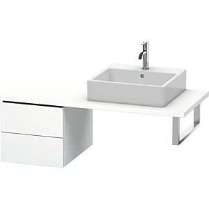 Duravit L-Cube base cabinet LC583601818 42 x 54.7 cm, matt white, for console, 2 drawers