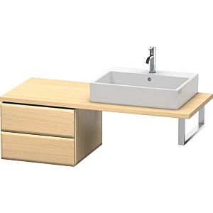 Duravit L-Cube Unterschrank LC583707171 52 x 54,7 cm, mediterane eiche, für Konsole, 2 Schubkästen