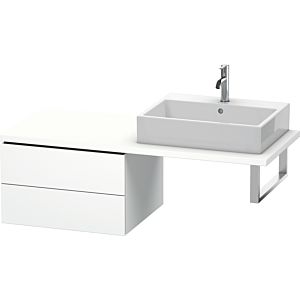 Duravit L-Cube base cabinet LC583801818 62 x 54.7 cm, matt white, for console, 2 drawers