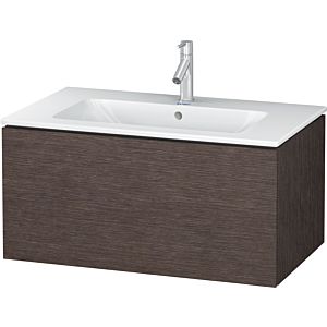 Duravit L-Cube Waschtischunterbau LC614107272 Eiche dunkel gebürstet, 82x40x48,1cm, 1 Auszug