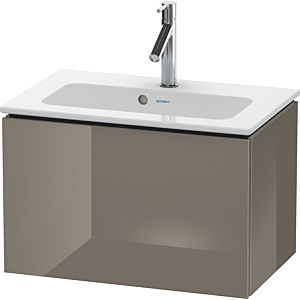 Duravit L-Cube vanity unit LC615608989 62 x 39, 2000 cm, flannel gray high gloss, 2000 pull-out, wall-hung