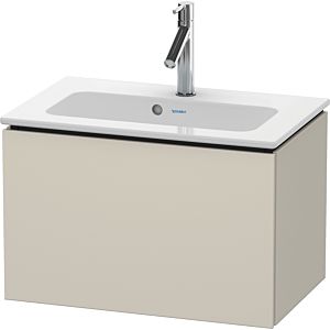 Duravit L-Cube Waschtisch-Unterschrank LC615609191 62 x 39,1 cm, taupe matt, 1 Auszug, wandhängend