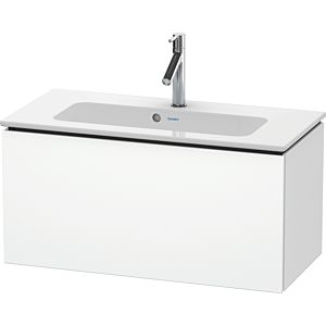 L-Cube Duravit vasque LC615701818 82 x 39, 2000 cm, blanc mat, 2000 coulissant, suspendu