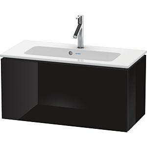 Duravit L-Cube vanity unit LC615704040 82 x 39, 2000 cm, black high gloss, 2000 pull-out, wall-hung