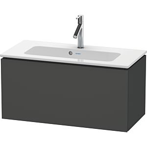 Duravit L-Cube Waschtisch-Unterschrank LC615704949 82 x 39,1 cm, graphit matt, 1 Auszug, wandhängend