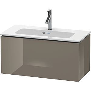Duravit L-Cube vanity unit LC615708989 82 x 39, 2000 cm, flannel gray high gloss, 2000 pull-out, wall-hung