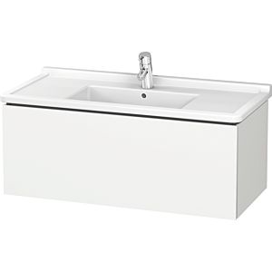 Duravit L-Cube Waschtisch-Unterschrank LC616601818 102 x 46,9 cm, weiß matt, 1 Auszug, wandhängend