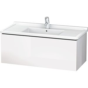 Duravit L-Cube Waschtisch-Unterschrank LC616602222 102 x 46,9 cm, weiß hochglanz, 1 Auszug, wandhängend