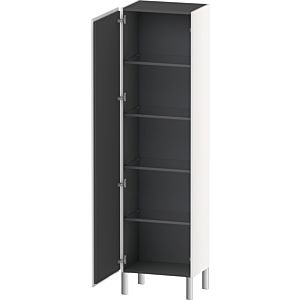 Duravit L-Cube Hochschrank LC1181L2222 50x36,3x176cm, Tür links, weiß hochglanz