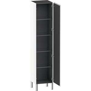 Duravit L-Cube Hochschrank LC1180R1818 40x36,3x176cm, Tür rechts, weiß matt