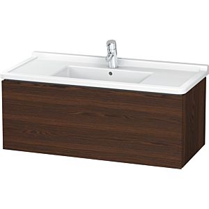 L-Cube Duravit vasque LC616606969 102 x 46,9 cm, 2000 brossé, coulissant match2, suspendu