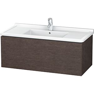 Duravit L-Cube Waschtisch-Unterschrank LC616607272 102 x 46,9 cm, eiche dunkel gebürstet, 1 Auszug, wandhängend
