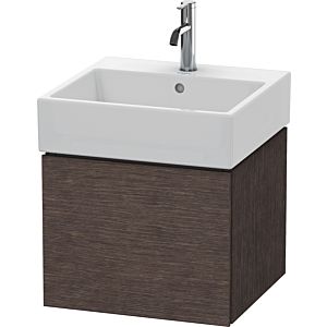 Duravit L-Cube vanity unit LC617407272 48.4 x 45.9 cm, dark brushed 2000 , match2 pull-out, wall-hung