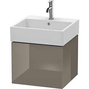 Duravit L-Cube Waschtisch-Unterschrank LC617408989 48,4 x 45,9 cm, flannel grey hochglanz, 1 Auszug, wandhängend