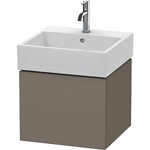 Duravit L-Cube Waschtisch-Unterschrank LC617409090 48,4 x 45,9 cm, flannel grey seidenmatt, 1 Auszug, wandhängend