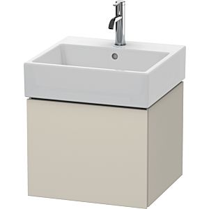 Duravit L-Cube Waschtisch-Unterschrank LC617409191 48,4 x 45,9 cm, taupe matt, 1 Auszug, wandhängend
