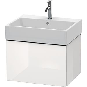 L-Cube Duravit vasque LC617502222 58,4x 45,9 cm, blanc brillant, 2000 coulissant, suspendu