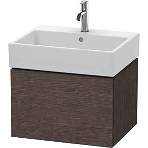 L-Cube Duravit vasque LC617507272 58,4x 45,9 cm, 2000 brossé foncé, coulissant match2, suspendu